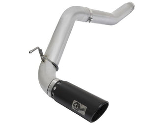 compare product aFe Atlas Exhaust 5in DPF-Back Al Steel 2016 Nissan Titan XD V8-5.0L Black Tip