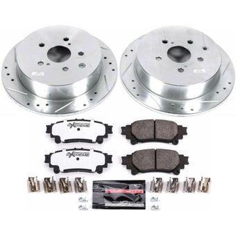compare product Power Stop 10-15 Lexus RX350 Rear Z36 Truck & Tow Brake Kit