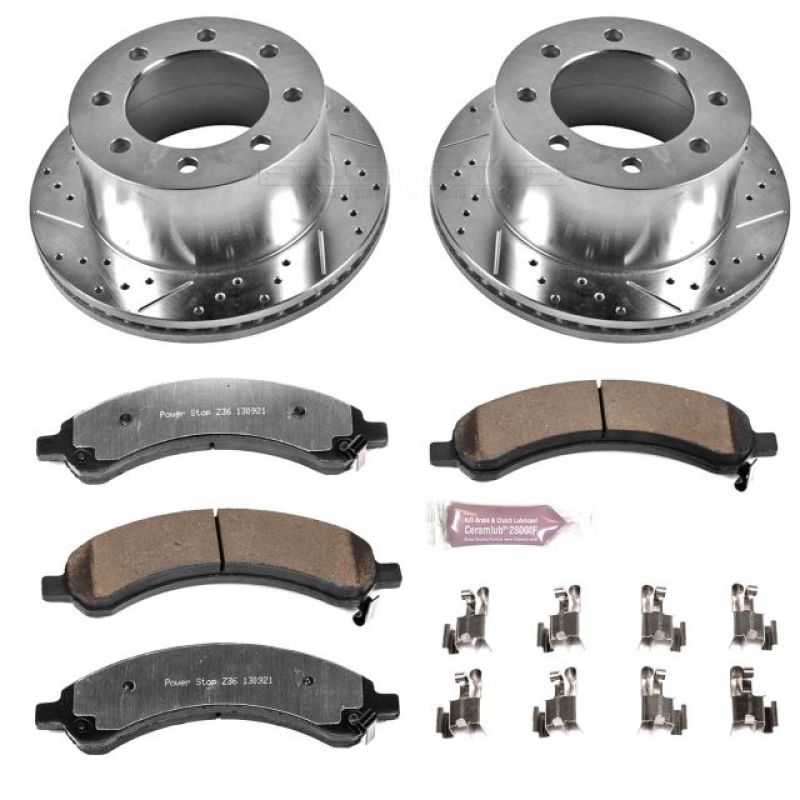 Power Stop 03 - 08 Chevrolet Express 3500 Rear Z36 Truck & Tow Brake Kit - My Store