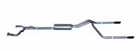 Gibson 04 - 09 Nissan Titan LE 5.6L 2.5in Cat - Back Dual Split Exhaust - Black Elite - My Store