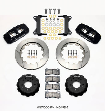 compare product Wilwood AERO6 Front Hat Kit 14.00 63-87 C10 w/ Wilwood Pro Spindles