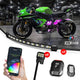 XK Glow XKmax RGBW 8pc Addressable Motorcycle Underglow Light Kit - My Store