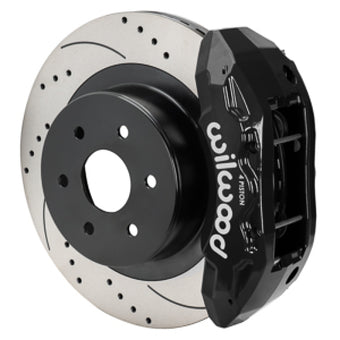 compare product Wilwood 99-18 Chevy Silverado/GMC Sierra 16x1.25 Drilled & Slotted Rotor TX4R 4 Piston Rear Brake Ki