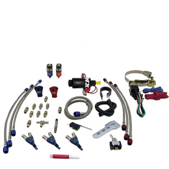 compare product Nitrous Express Three Cyl Piranha Nitrous Kit w/o Bottle