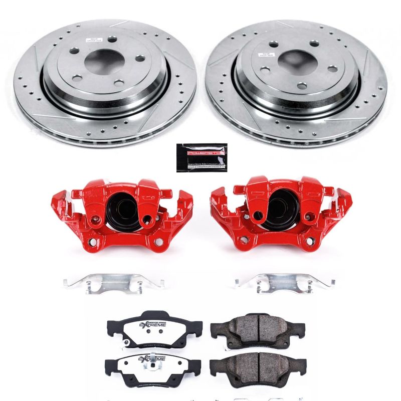 Power Stop 11 - 17 Dodge Durango Rear Z36 Truck & Tow Brake Kit w/Calipers - My Store