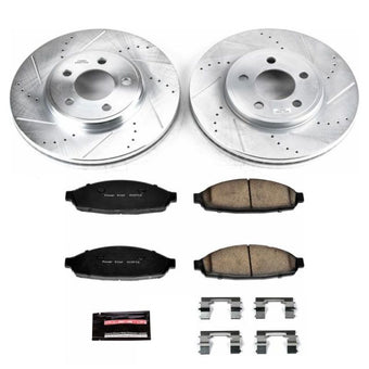 compare product Power Stop 03-11 Ford Crown Victoria Front Z23 Evolution Sport Brake Kit