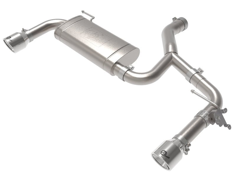 aFe 15 - 21 BMW X1 F48 L4 2.0L (t) MACH Force - Xp 3 to 2 - 1/2 IN SS Axle - Back Exhaust w/Polished Tip - My Store