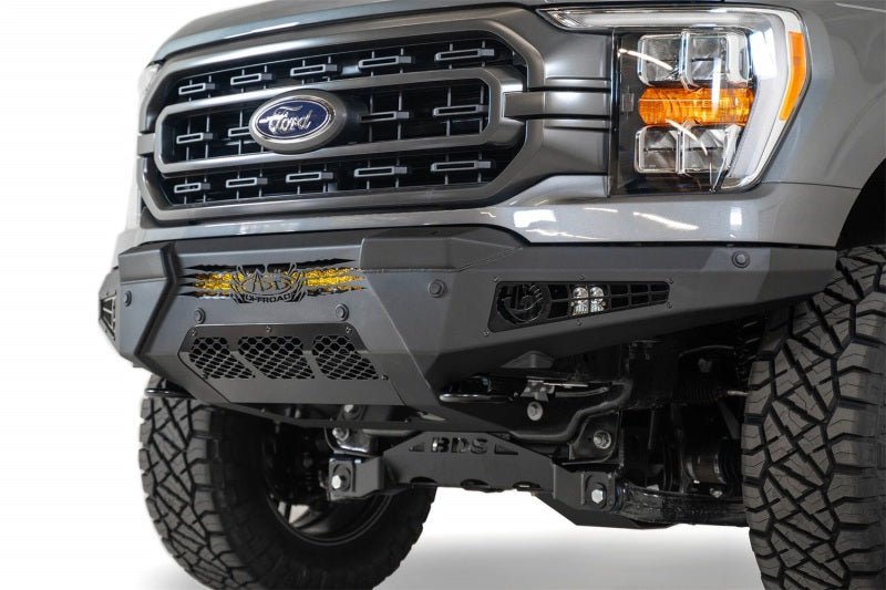 Addictive Desert Designs 2021 Ford F - 150 HoneyBadger Front Bumper w/ Top Hoop - My Store