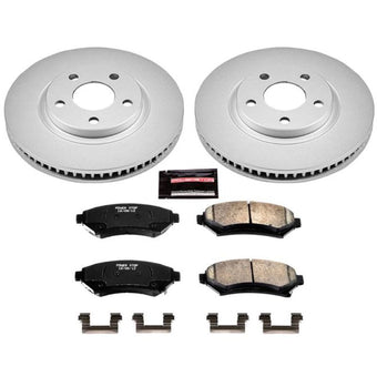 compare product Power Stop 00-04 Buick LeSabre Front Z17 Evolution Geomet Coated Brake Kit