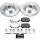 Power Stop 14 - 19 Dodge Charger Rear Z26 Street Warrior Brake Kit - My Store