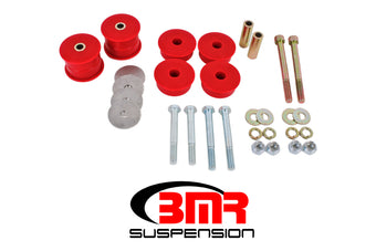 compare product BMR 15-17 S550 Mustang Differential Bushing Kit (Polyurethane) - Red