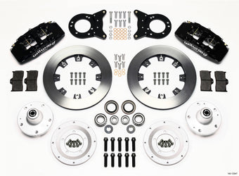 compare product Wilwood Dynapro 6 Front Hub Kit 12.19in 1965-1969 Mustang Disc & Drum Spindle
