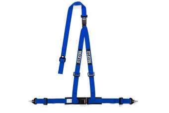 compare product Sparco Belt 2 Inch Blue 3Pt Double Release