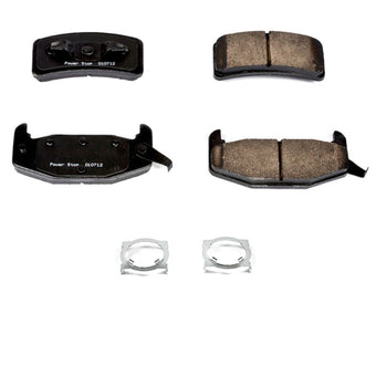 compare product Power Stop 88-93 Buick Regal Rear Z17 Evolution Ceramic Brake Pads w/Hardware
