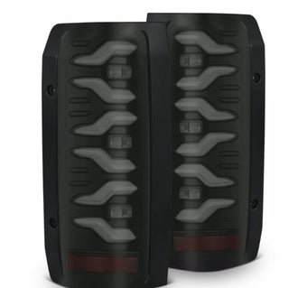 compare product AlphaRex 87-96 Ford Bronco/F-150 Luxx-Series LED Tail Lights - Black