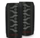 AlphaRex 87 - 96 Ford Bronco/F - 150 Luxx - Series LED Tail Lights - Black - My Store