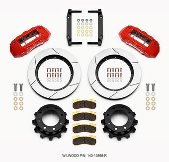 compare product Wilwood TX6R Rear Kit 15.50in Red 2005-2012 Ford F250/F350 4WD