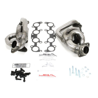 compare product JBA 11-14 Ford F-150 5.0L Coyote 1-5/8in Primary Raw 409SS Cat4Ward Header