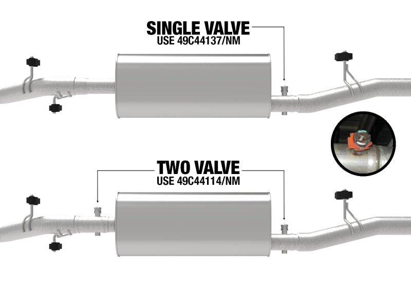 aFe Apollo GT Series 3in 409 SS Muffler Delete Pipe 2019 GM Silverado/Sierra 1500 V8 - 6.2L - My Store