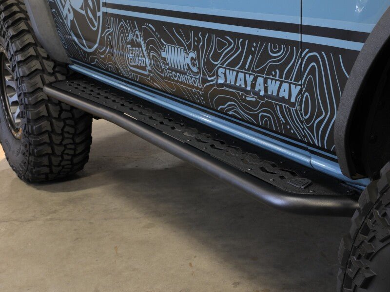 aFe 21 - 25 Ford Bronco (4 Door) Terra Guard Off - Road Sliders - My Store