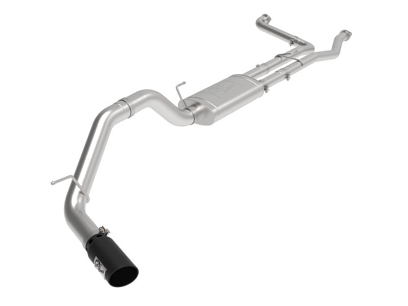 aFe MACHForce XP Exhausts Cat - Back SS - 409 Nissan Titan XD 16 - 19 V8 - 5.6L - Black - My Store