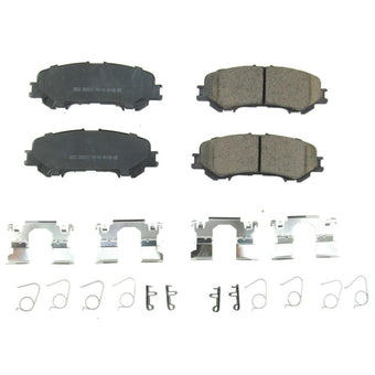 compare product Power Stop 17-19 Nissan Titan Rear Z17 Evolution Ceramic Brake Pads w/Hardware