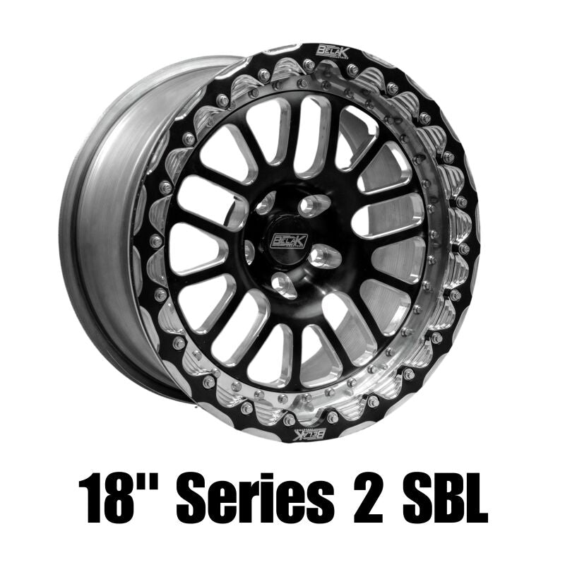 Belak 18x11 / 6.75in BS / 5x112 BP / High Pad / Series 2 Wheel - Single Beadlock - My Store