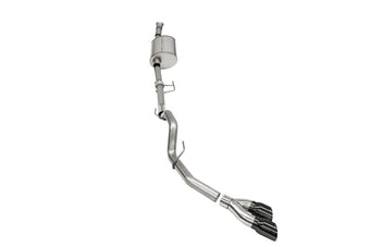compare product Corsa 2021-2025 Ford F-150 SuperCab/6.5in Bed 3.5L V6 Sport Cat-Back Single Side Exit-