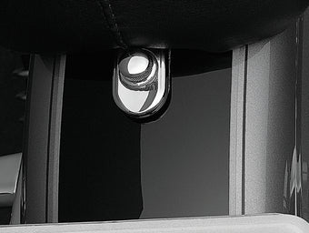 compare product Kuryakyn Seat Beauty Cap & Thumb Screw Combo Chrome