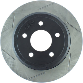 compare product StopTech Power Slot 03-08 Crown Victoria/Grand Marquis Rear Right Slotted Rotor