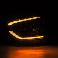 AlphaRex 14 - 21 Toyota Tundra NOVA - Series LED Proj Headlights Alpha - Blk w/Actv Light & Seq. Sig + DRL - My Store