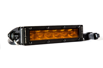 compare product Diode Dynamics 6 In LED Light Bar Single Row Straight SS6 - Amber Wide Light Bar (Single)