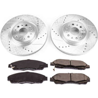 Power Stop 17 - 18 Cadillac XT5 Front Z23 Evolution Sport Brake Kit - My Store