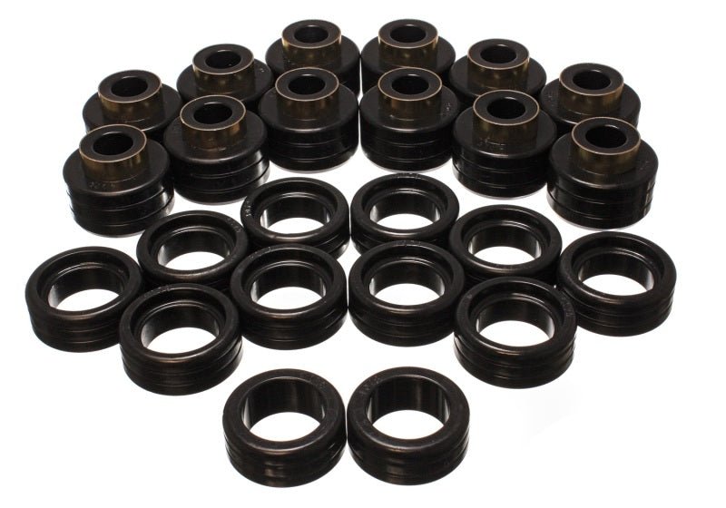 Energy Suspension 92 - 99 GM Denal XL/Suburban 2WD/Yukon XL 2WD Black Body (Cab) Mount Set - My Store