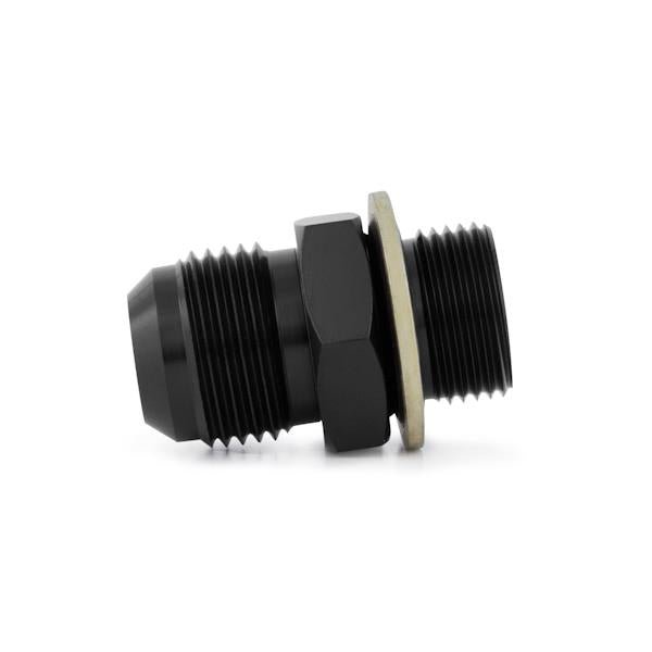 Mishimoto Sandwich Plate Fitting M20 x - 10AN Black - My Store