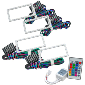 compare product Oracle Ford F-150 15-17 Projector Headlight Halo Kit - ColorSHIFT w/ Simple Controller