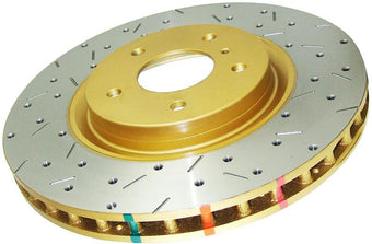 compare product DBA 06-10 Hummer H3 Rear 4000 Series Drilled & Slotted Rotor