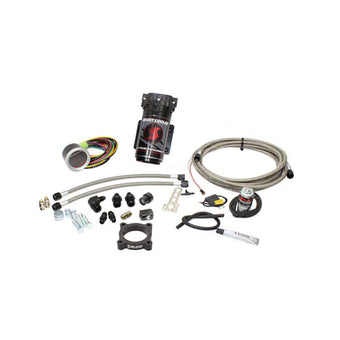 compare product Snow Performance 13-18 Ford Focus ST Stg 2 Boost Cooler Water Inj Kit (SS Braided Line/4AN) w/o Tank