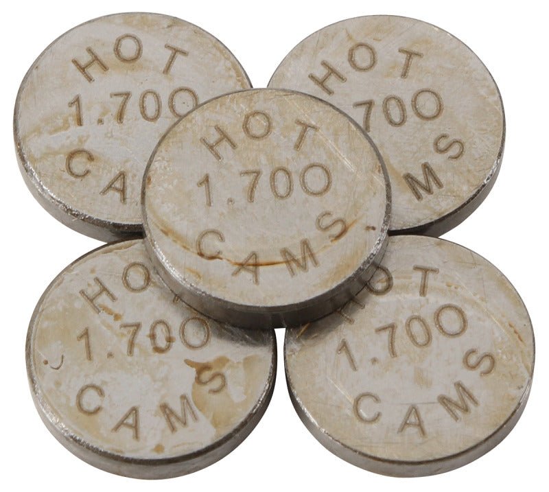 Hot Cams Shim Kits 1.700mm Thickness - 5 Pack - My Store