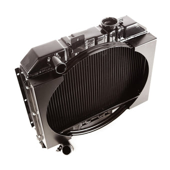 compare product Omix Radiator w/ Fan Shroud 2 Row- 41-52 Willys Models