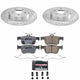 Power Stop 21 - 25 Acura TLX Rear Z26 Street Brake Kit - My Store