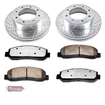 compare product Power Stop 10-12 Ford F-450 Super Duty Front Z36 Truck & Tow Brake Kit