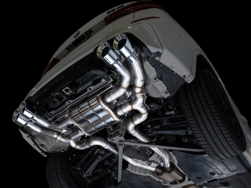 AWE Tuning 20 - 25 BMW X3 M/M Comp (F97) AWD SwitchPath Axle - Back Exhaust - Chrome Silver Tips - My Store