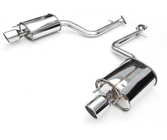 compare product Invidia 12-13 Honda Civic Si K24 Coupe Q300 Rolled Stainless Steel Tip Cat-back Exhaust