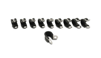 compare product Vibrant Stainless Steel Cushion P-Clamp for 0.3125in OD Hose (10 Pack)