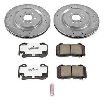 compare product Power Stop 04-07 Cadillac CTS Rear Z26 Street Warrior Brake Kit