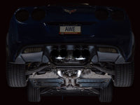 AWE Tuning C6 Chevrolet Corvette Z06/ZR1 Track Edition Axle - Back Exhaust w/ Diamond Black Tips - My Store