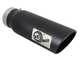 compare product aFe Diesel Exhaust Tip Bolt On Black 4in Inlet x 5in Outlet x 15in