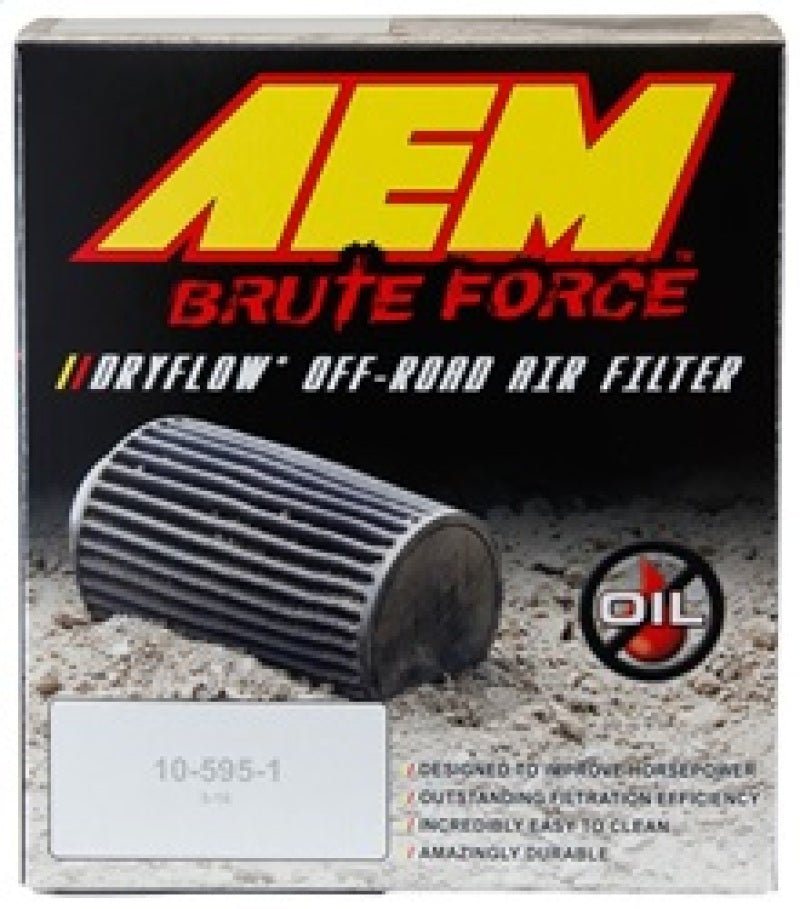 AEM 3 in x 5 in Dryflow Air Filter - My Store