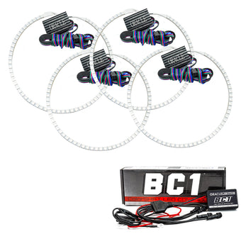 compare product Oracle Jeep Grand Cherokee 05-10 Halo Kit - ColorSHIFT w/ BC1 Controller